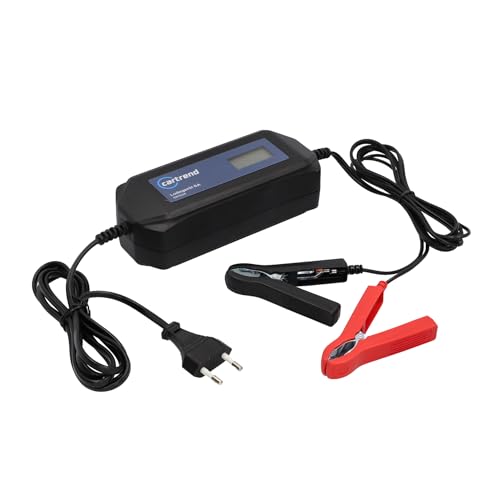 Cartrend Caricatore Per Auto Dp 4.1 Per Funzione Di Avvio Automatico Dopo Interruzione Di Rete, Senza Manutenzione, Piombo Acido, Gel, Efb, Agm, Auto,