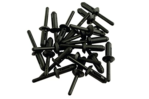 Laser 3484 Plastic Rivets 6.6Mm X 17.2Mm 20Pc