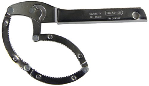 Draper 10784 - Chiave Per Filtro Dell'Olio, 100 Mm