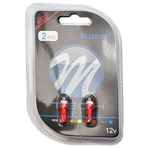 M-Tech Lb053R Blister 2 X Led T5 1 X Smd5050 12 V