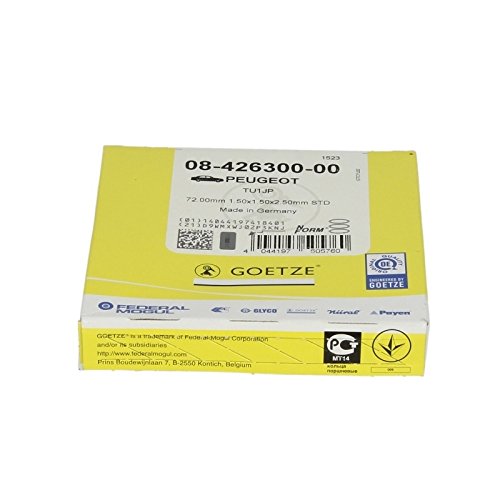 Goetze Engine 08-426300-00 Set Anelli Elastici Pistone