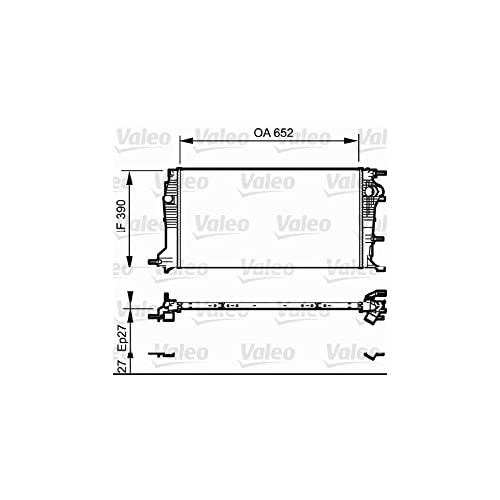 Valeo 735182 - Radiatore, Raffreddamento Motore