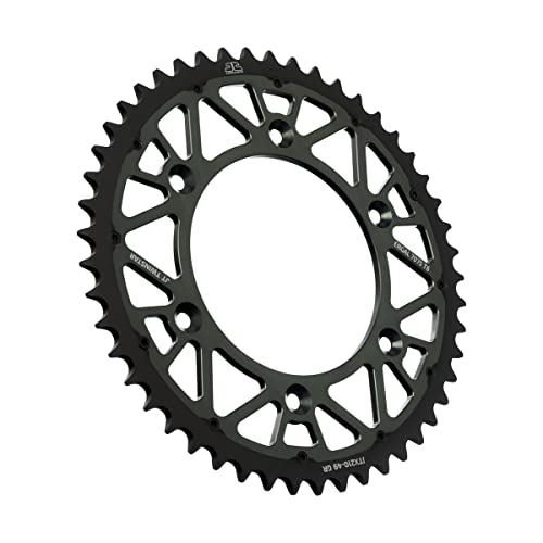 Jt Twinstar - Pignone Posteriore Ibrida In Alluminio, 49 Denti (Jtx 210.49)