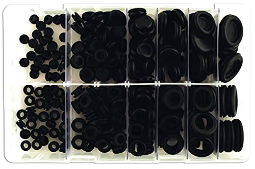 Connect 31883 Assorted Wiring & Blanking Grommets Box 240Pc