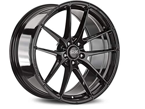 Oz Leggera Hlt Gloss Black 8 X 18 Et35 5 X 112 Cerchioni In Lega
