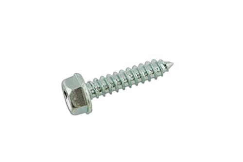 Connect Workshop Consumables 31560 Sheet Metal Screws No.12 X 3/4" 100Pc