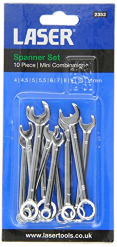 Laser 2352 Mini Combination Spanner Set 6-11Mm 10Pc