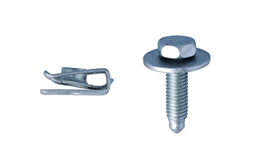 Connect Workshop Consumables 36437 Body Screw With Washer & U-Nut - For Mercedes-Benz 50Pc