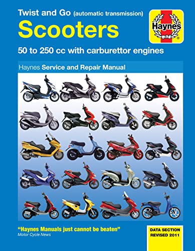Twist And Go Scooters Automatic Transmission: 50 To 250 Cc With Carburetor Engines