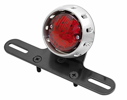 Luce Di Segnalazione Posteriore Con Supporto Led E Targa.