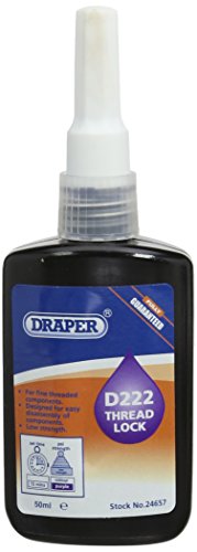 Draper 24657 - Adesivo Frenafiletti, Ideale Per Metalli A Bassa Resistenza