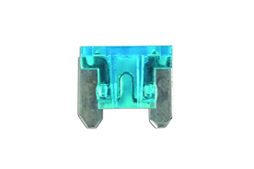 Connect 30441 Low Profile Mini Blade Fuses 15A, Blue 25Pc