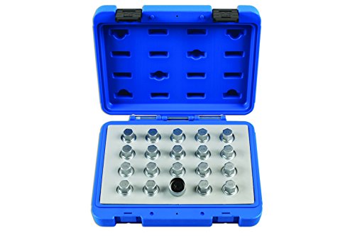 Laser 6861 Locking Wheel Nut Key Set 20Pc - For Vauxhall, Opel