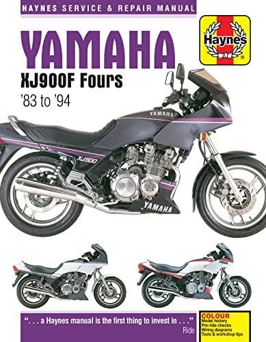 Yamaha Xj900F Fours '83 To '94 Service And Repair Manual: 83-94