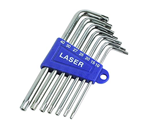 Laser 3498 Tamperproof Star Key Set 7Pc