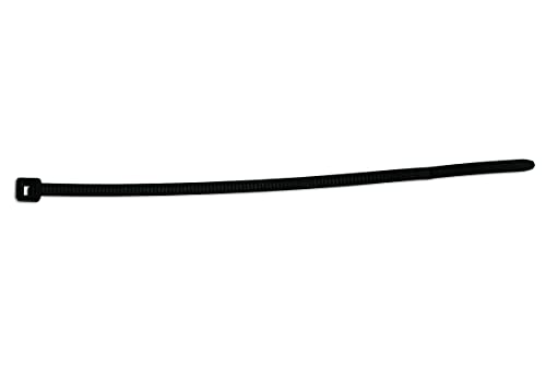 Connect 30270 Hellermann Black Cable Tie 380Mm X 7.6Mm T120R 100Pc