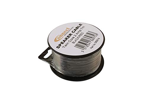 Connect 36974 Mini Reel Automotive Twin Speaker Cable 2 X 12/0.20 7M