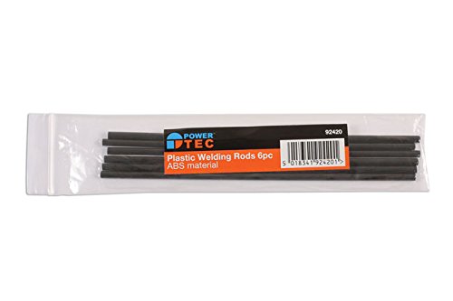 Power-Tec 92420 Plastic Welding Rods Abs 4Mm 6Pc