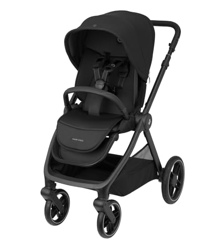 Maxi-Cosi Oxford Plus - Passeggino 2 In 1, Con Navicella, 0 – 4 Anni, 0 – 22 Kg, Compatto Pieghevole, Sospensioni Morbide, 3 Posizioni, Cestino Da 10