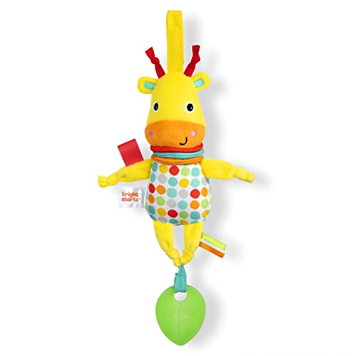 Bright Starts Pull, Play & Boogie Giocattolo Musicale Multiattività Per Passeggino - Giraffa, Unisex, 0+ Mesi