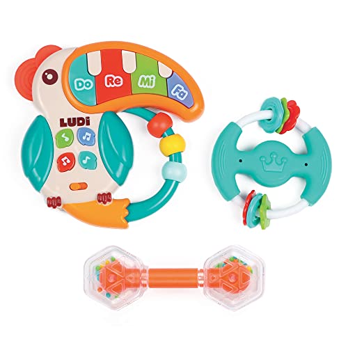 Ludi - Cofanetto Musicale - Gioco Di Risveglio Per Bambini - A Partire Da 10 Mesi