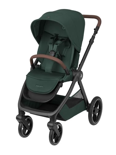 Maxi-Cosi Oxford Plus - Passeggino 2 In 1, Con Navicella, 0 – 4 Anni, 0 – 22 Kg, Compatto Pieghevole, Sospensioni Delicate, 3 Posizioni, Cestino Da 10
