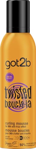 Schwarzkopf Got2B - Schiuma Per Capelli, Definizione Dei Ricci, Anti-Arricciatura, Ondulata A Ricci, 250 Ml
