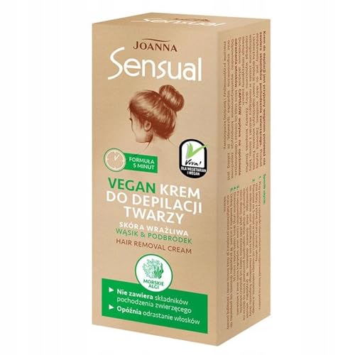 Joanna Depil Sens.Krem Do Depilacji Twarzy Vege