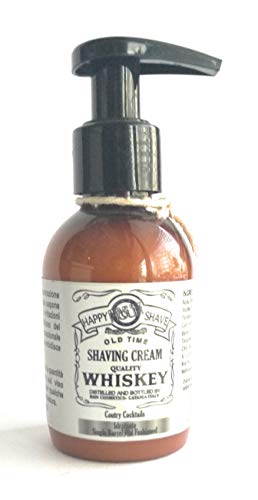 Happy Hour Shave - Whiskey Shaving Cream Idratante Single Barrel Fashioned 100Ml