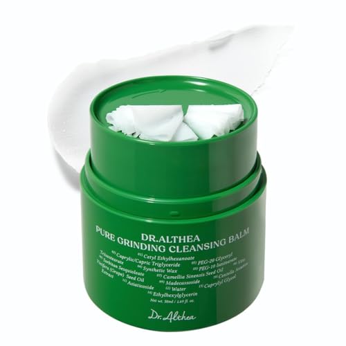 Pure Grinding Cleansing Balm -Hygienic Grinding Balm, Vegan Formula, Sensitive Skin Safe, 14 Ingredienti Essenziali, Forte Cleansing Effect, Lightweig