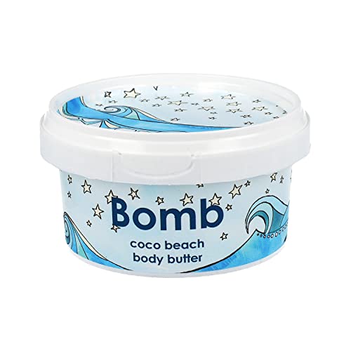 Bomb Cosmetics Burro Corpo Coco Beach Con Camomilla E Salvia 210Ml