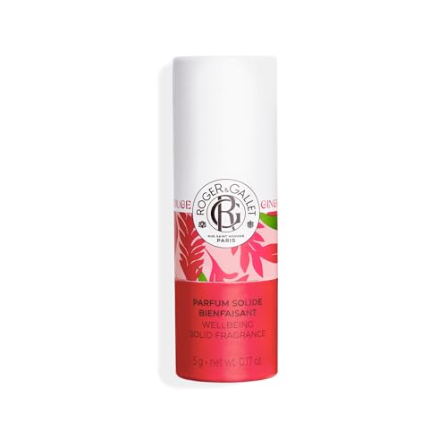 Roger&Gallet Fragranza Solida Benfacente Zenzero Roug 5G - Formato Nomade - Note Di Bacche Roses E Benjoin