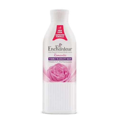 Enchanteur Perfumed Body Lotion Moisture Silk Aloe Vera & Olive Butter -Enticing - 250 Ml By Enchanteur