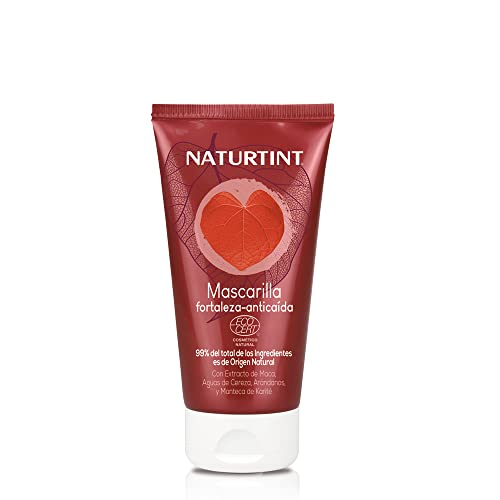 Naturtint Maschera Anti-Caduta Fortificanti, Per Capelli Fragili E Assottigliati, Idratante, Effetto Anti Crespo, Protegge E Ripara, 99% Di Ingredient