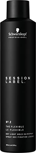 Schwarzkopf Session Label N° 2 The Flexible Dry Light Hold Hairspray 300Ml