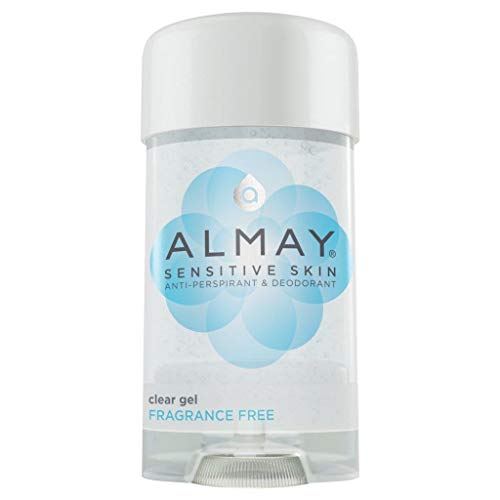 Almay Almay Sensitive Skin Clear Gel, Anti Perspirant & Deodorante, Fragrance Free, 2,25 Oz