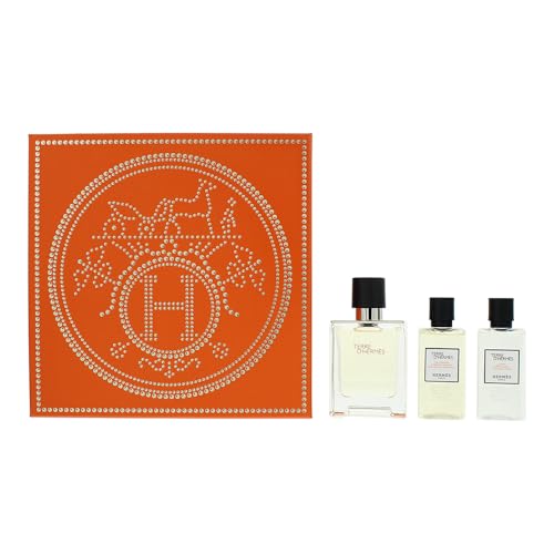 Hermès Terre D'Hermès Set Regalo 3 Pezzi: Eau De Toilette 50Ml - Hair And Body Sho