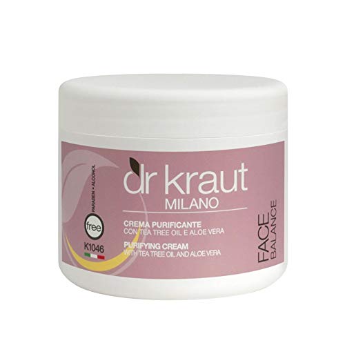 Dr Kraut Milano Crema Purificante Con Tea Tree Oil E Aloe Vera 500Ml