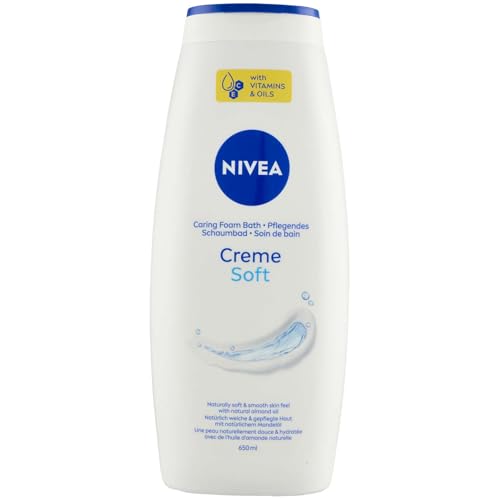 Nivea Bagnoschiuma Creme Soft 650Ml, 650Ml