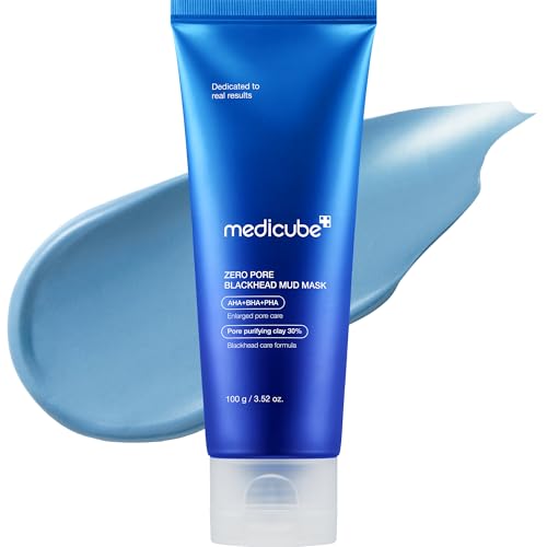 Medicube - Zero Pore Blackhead Mud Mask - Maschera Detergente Viso Con Argilla, Aha+Bha+Pha - 100 G