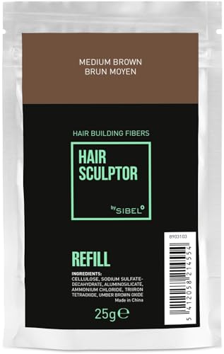 Recharge Fibre Hair Sculptor Brun Moyen Sibel 25G
