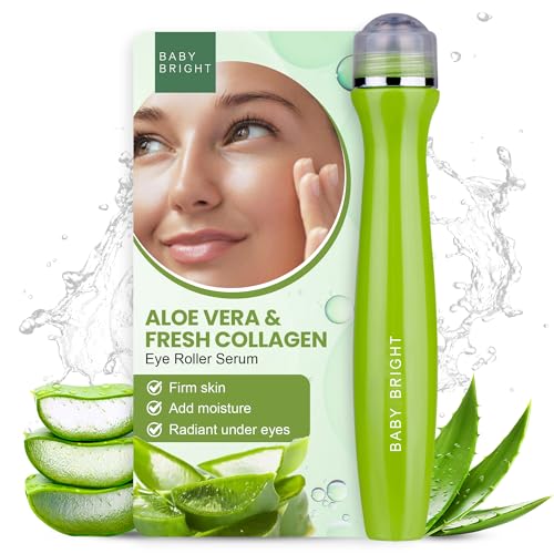 Baby Bright Advanced Siero - Idratante Roll On Serum, Rullo Contorno Intensivo, Riduce Contorno Occhi Occhiaie, Schiarisce Contorno Occhi – Aloe Vera