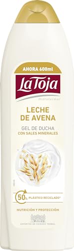 La Toja Gel Doccia Latte D'Avena, Dona Alla Tua Pelle La Cura E La Morbidezza Di Cui Hai Bisogno, Pelle Nutrita E Protetta, 600 Ml