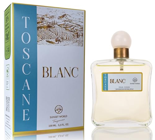 Toscane Blanc - Compatibile E Ispirato A Bianco Latte Di Giardini Di Tosc. Acqua Di Colonia Intense 100 Ml, Profumo Ai Feromoni Per Donna, Profumi Equ