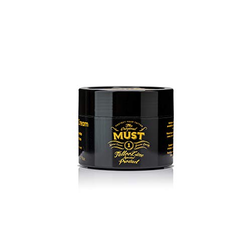 Must - Crema Tatuaggi Colorati Per Trattamento Cura E Guarigione Post Tattoo Lenitiva Ed Idratante Dona Sollievo E Rigenera La Pelle Non Macchia Made