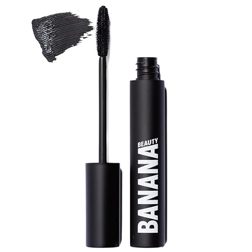 Banana Beauty Mascara Nero Con Formula Vegana (No Limitsss) – Make-Up Occhi Intenso E A Lunga Durata – Per Ciglia Lunghe E Definite – Mascara Naturale