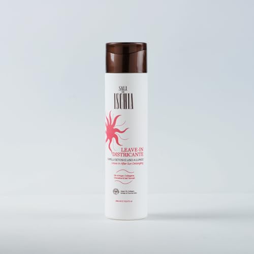Sali Di Ischia [200 Ml] Leave-In Districante - Fluido Capelli After Sun - Allinea Le Fibre Capillari Per Capelli Perfettamente Lisci A Lungo Con Chera