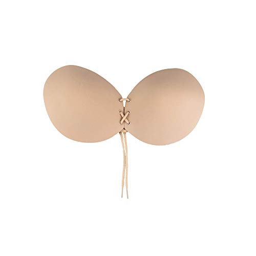 Bye Bra Reggiseno Lace-It, Reggiseno Rotondo, Reggiseno Adesivo, Reggiseno Push-Up, Reggiseno Senza Spalline E Senza Schienale, Reggiseno Appiccicoso,