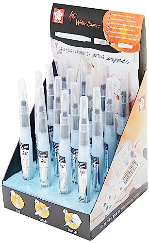Sakura Koi Water Brush Expositor 16 Piezas (Cdkoiwb16)