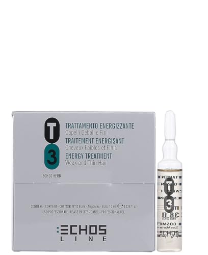 T3 Trattamento Coadiuvante Fiale Anticaduta Capelli Deboli E Fini 12X 10Ml